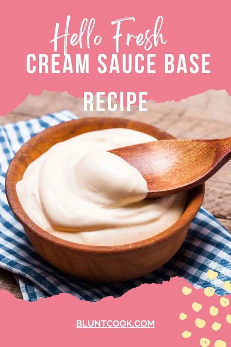 Hello Fresh Cream Sauce Base Recipe