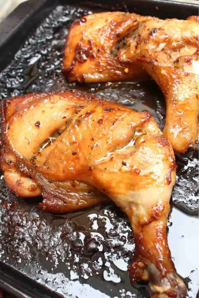 Baking chicken thighs