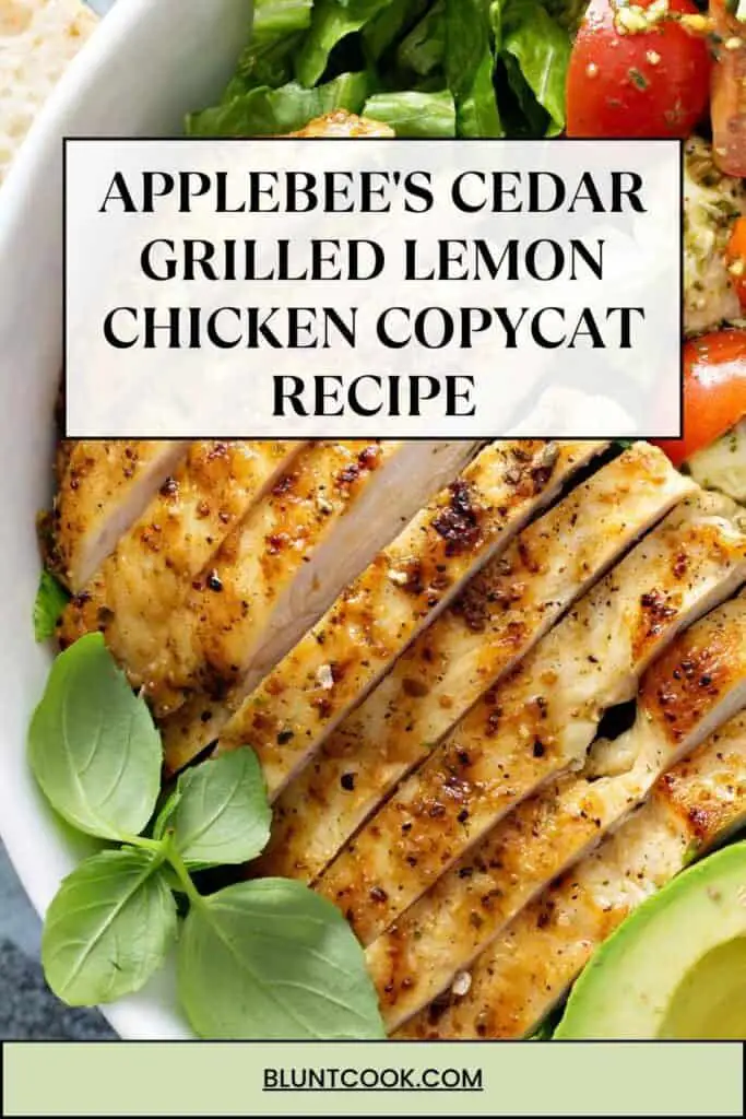 Applebee's Cedar Grilled Lemon Chicken Recipe