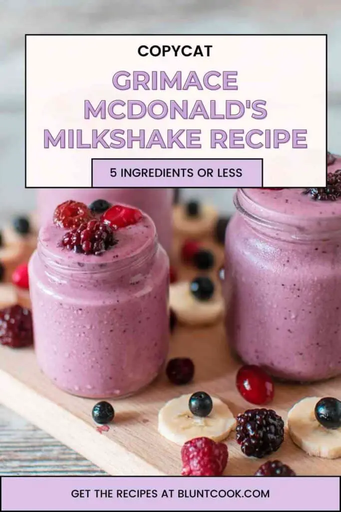 Grimace McDonald's Milkshake Recipe