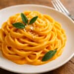 Fettuccini with Creamy Butternut Squash Sauce