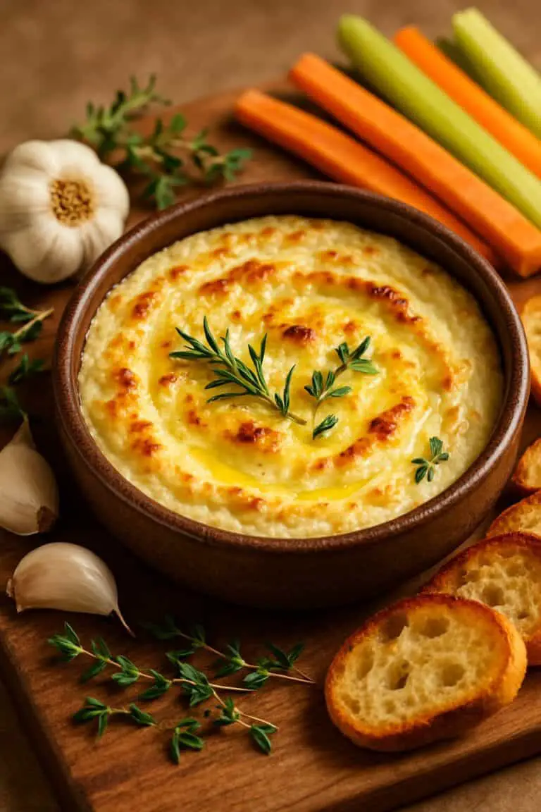 Garlic Ricotta Dip Roasted Garlic Baked Ricotta Dip - BluntCook