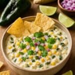 Roasted Poblano Corn Dip